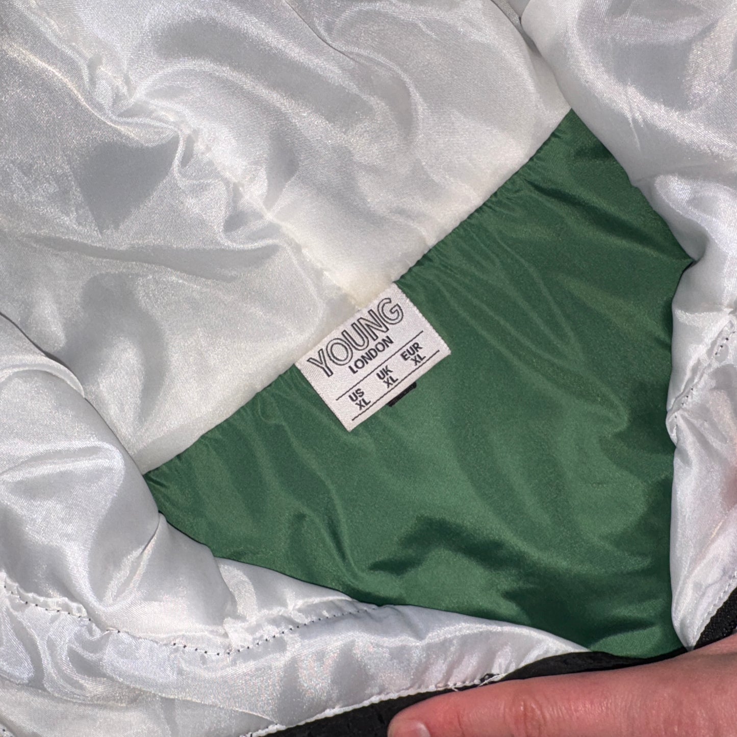 Vintage Young London Green Parka Jacket - XL