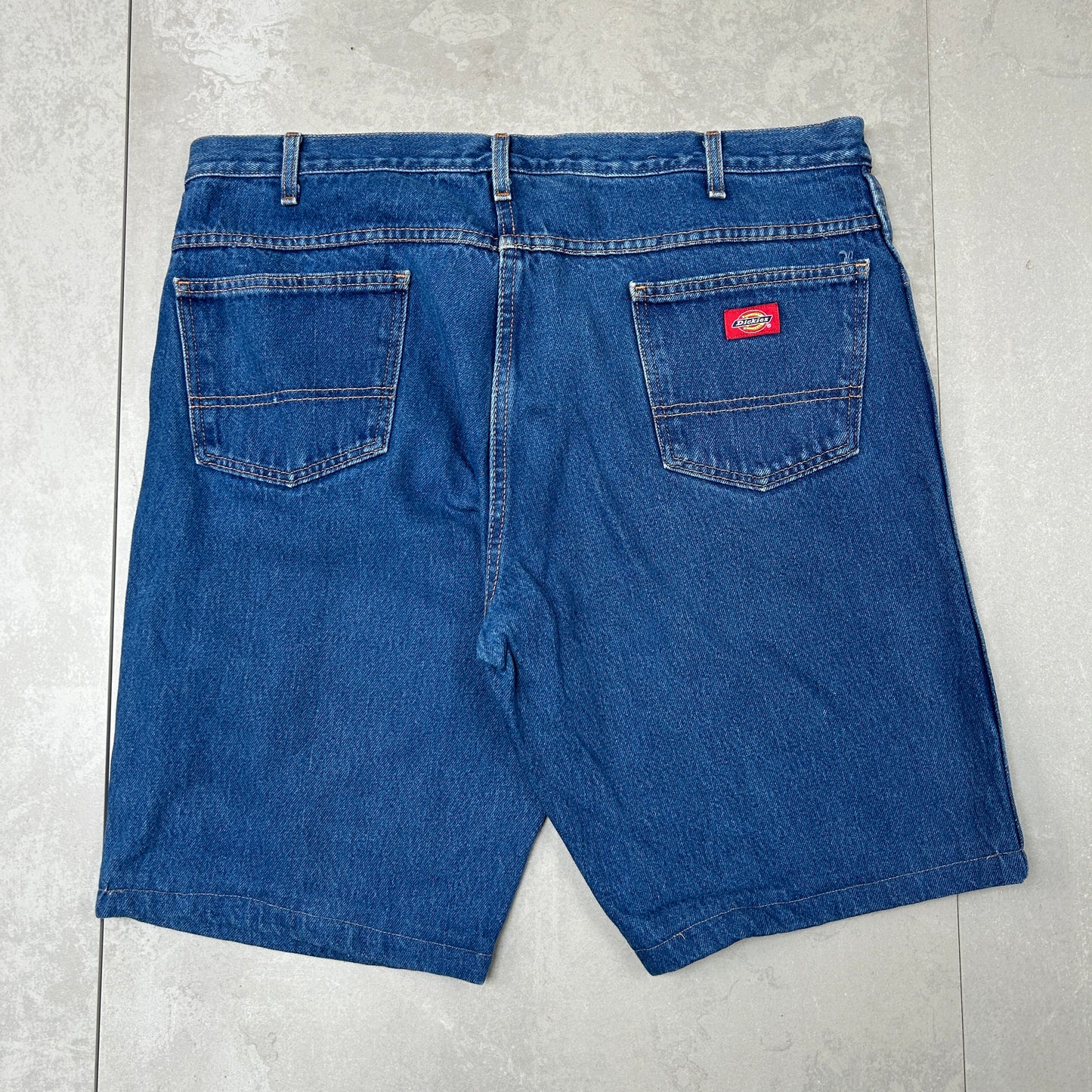 Vintage Dickies Workwear Carpenter Blue Baggy Shorts - 40
