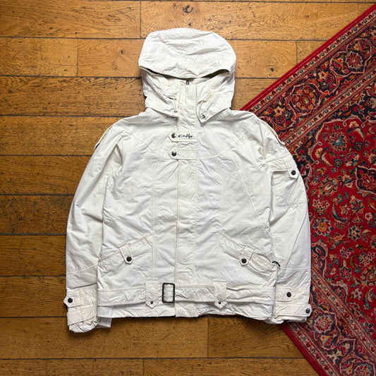 Vintage Oakley White Womens Technical Ski Snow Gorpcore Jacket - M