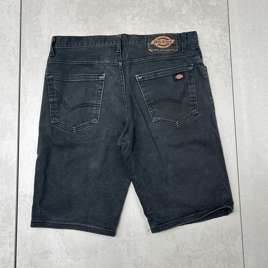 Vintage Dickies Workwear Carpenter Black Shorts - 33