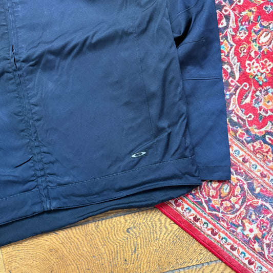Vintage Oakley Software Dark Navy Lightweight Gorpcore Jacket - M