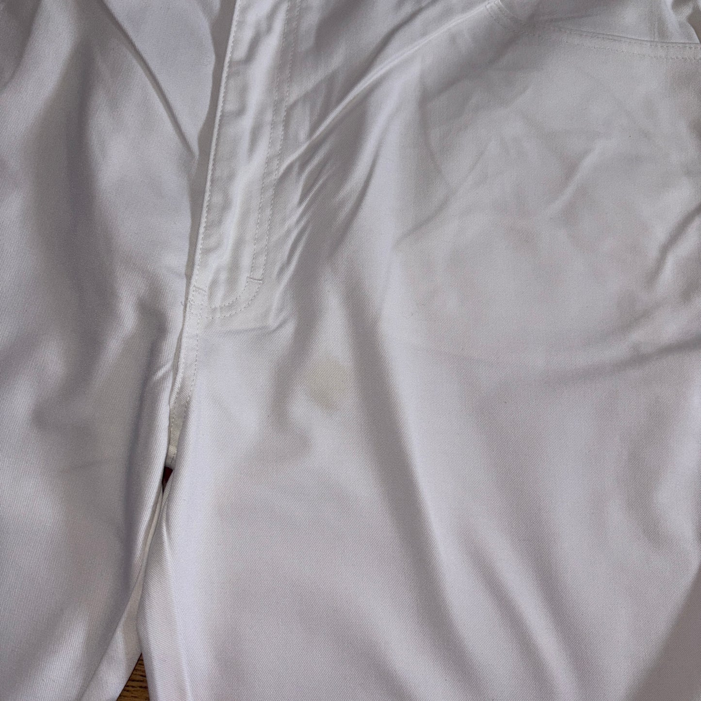 Vintage Dickies Workwear White Carpenter Baggy Shorts - 44