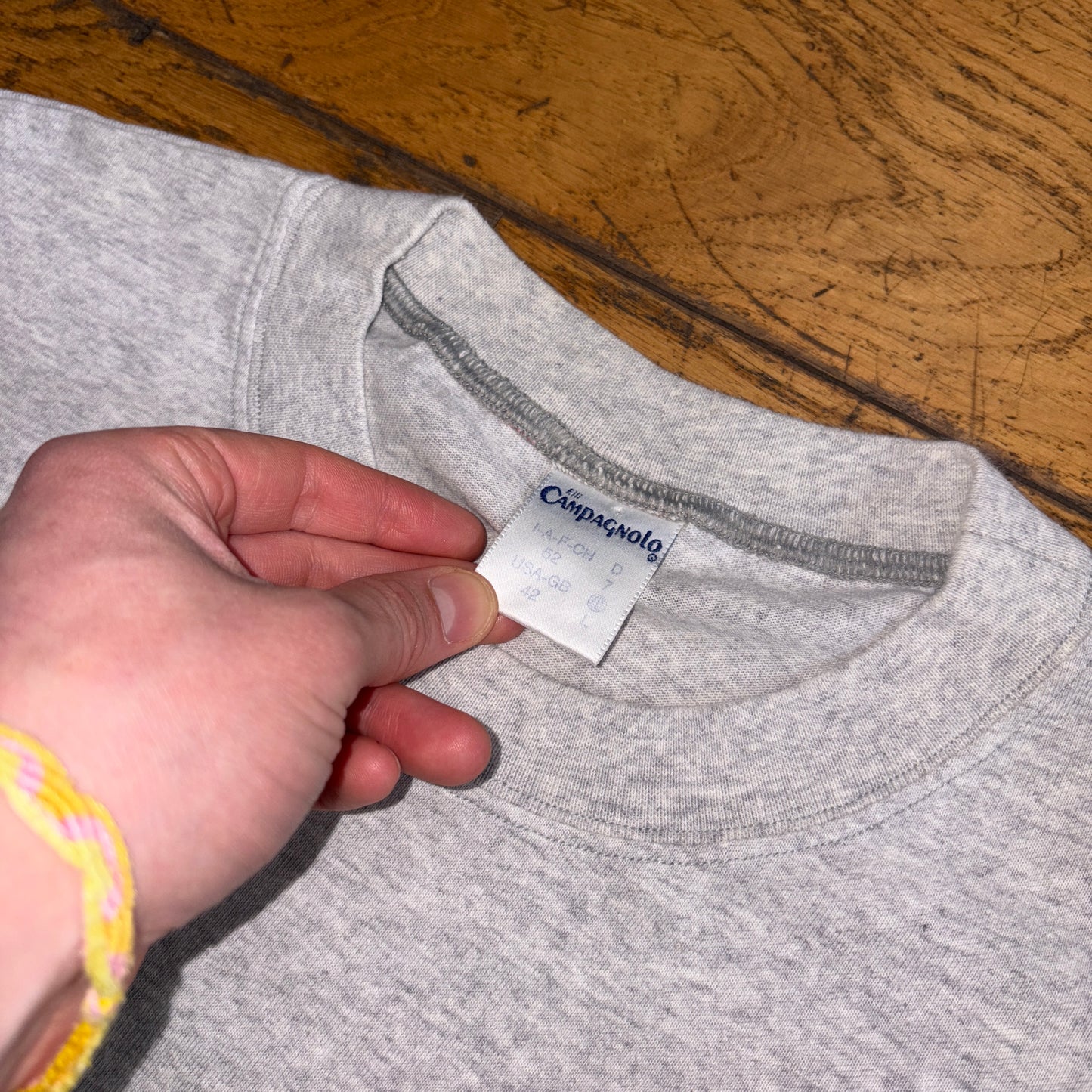Vintage 90s Grey Surfwear All Over Print Graphic T-Shirt - XL
