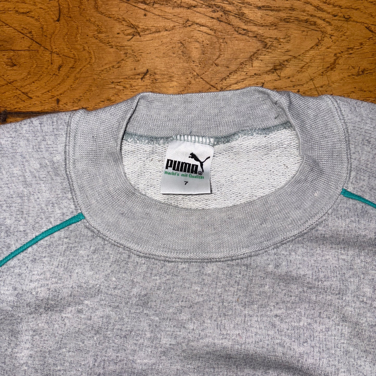 Vintage 90s Puma Grey Sweatshirt - XL