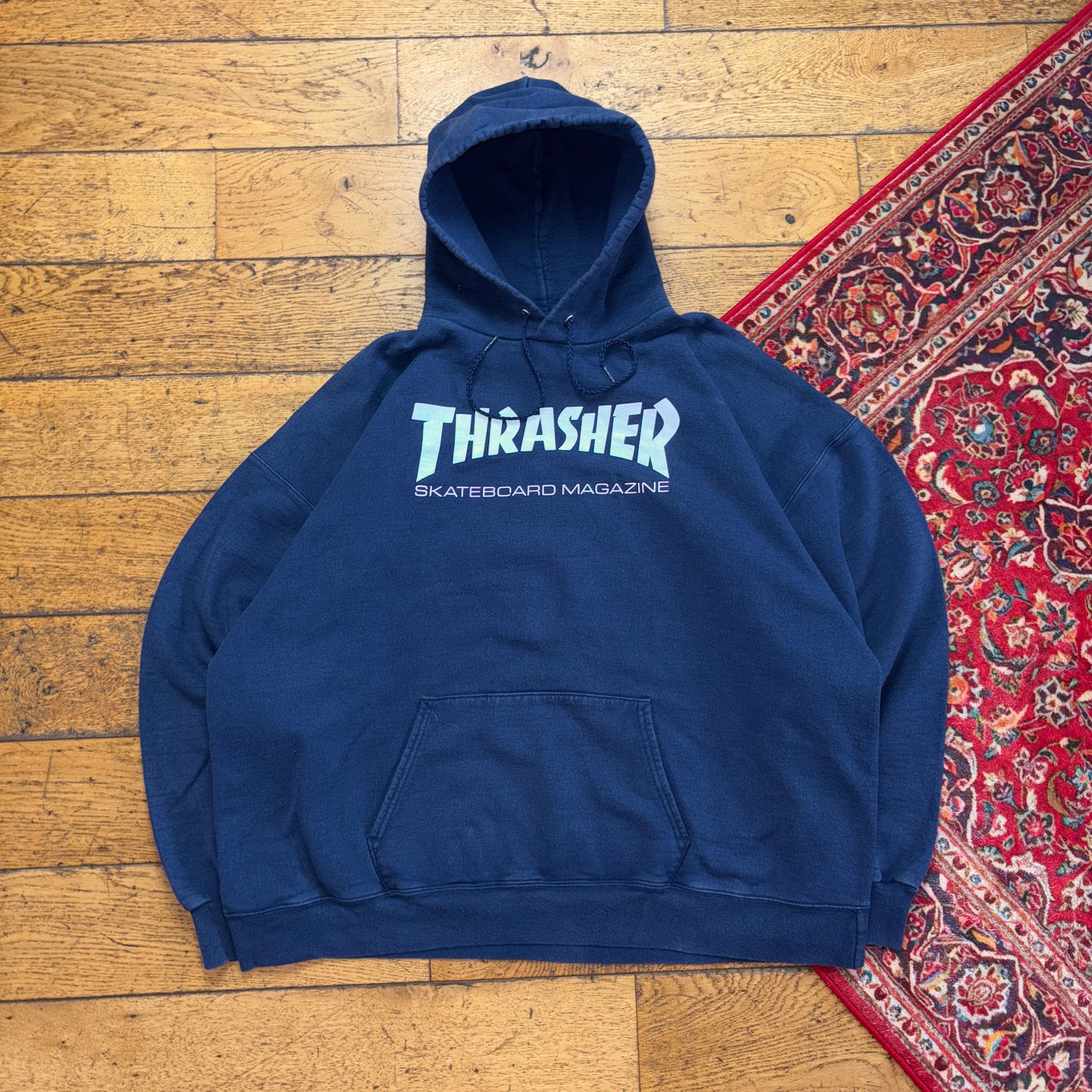 Vintage Thrasher Navy Skate Sweatshirt - XL