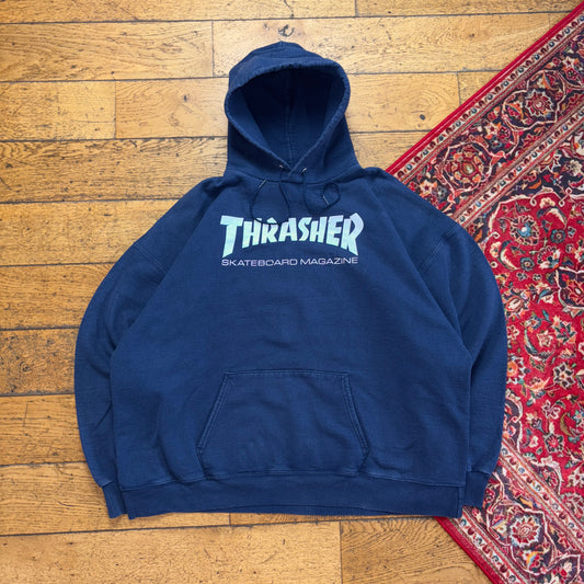 Vintage Thrasher Navy Skate Sweatshirt - XL