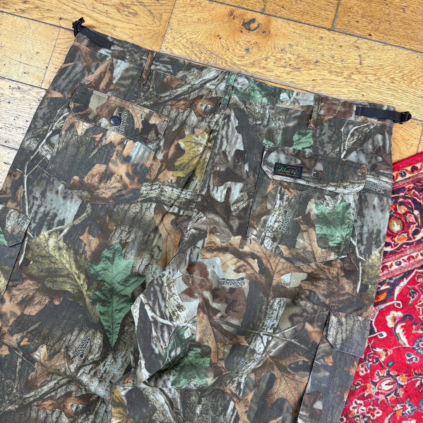 Vintage Real Tree Camo Green Hunting Workwear Trousers - 48