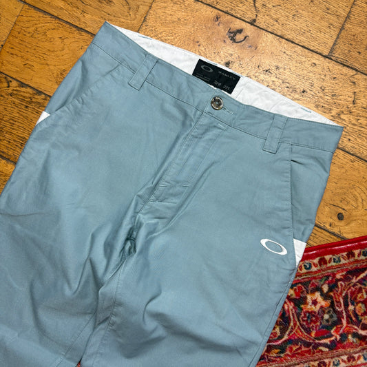 Oakley Blue Chino Straight Leg Golf Trousers - 34S