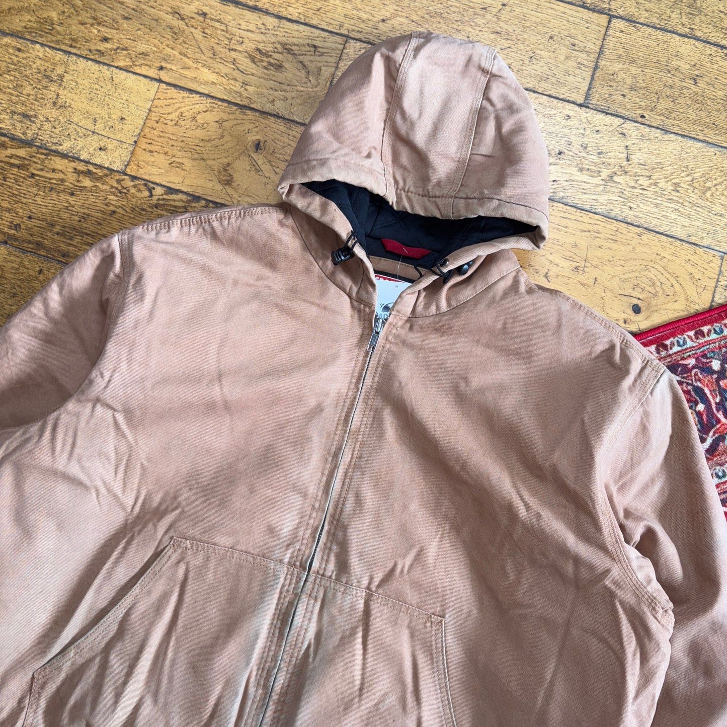Vintage Craftsman Brown Workwear Carhartt Active Style Jacket -  2XL