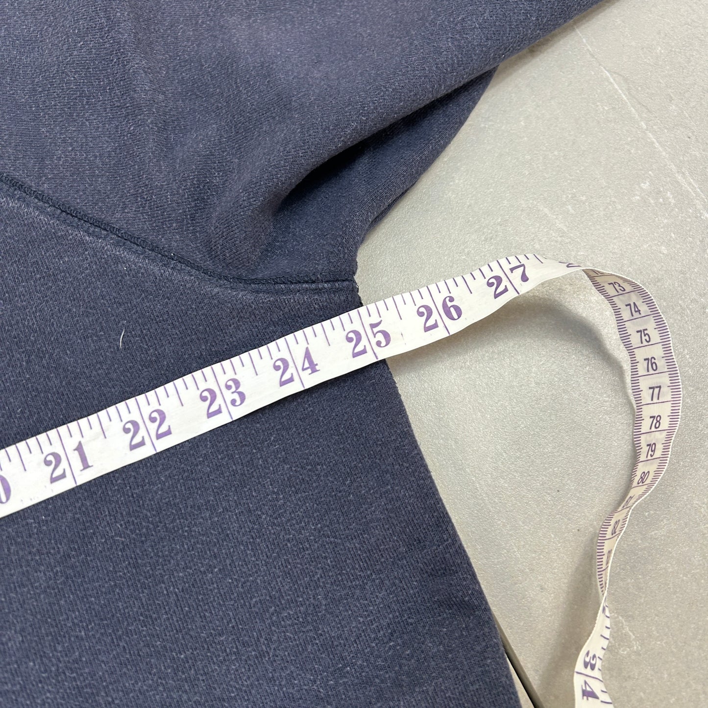 Vintage Gant Spellout Quarter Zip Navy Embroidered Sweatshirt - XXL