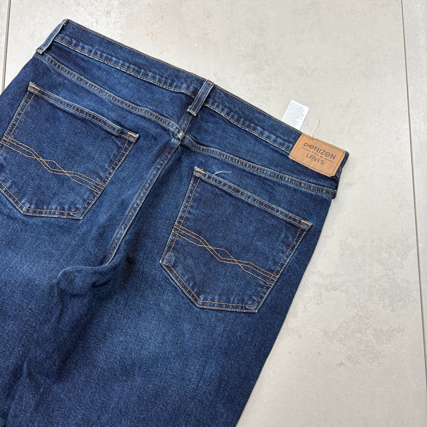 Vintage Levis Straight Blue Denim Jeans - 38