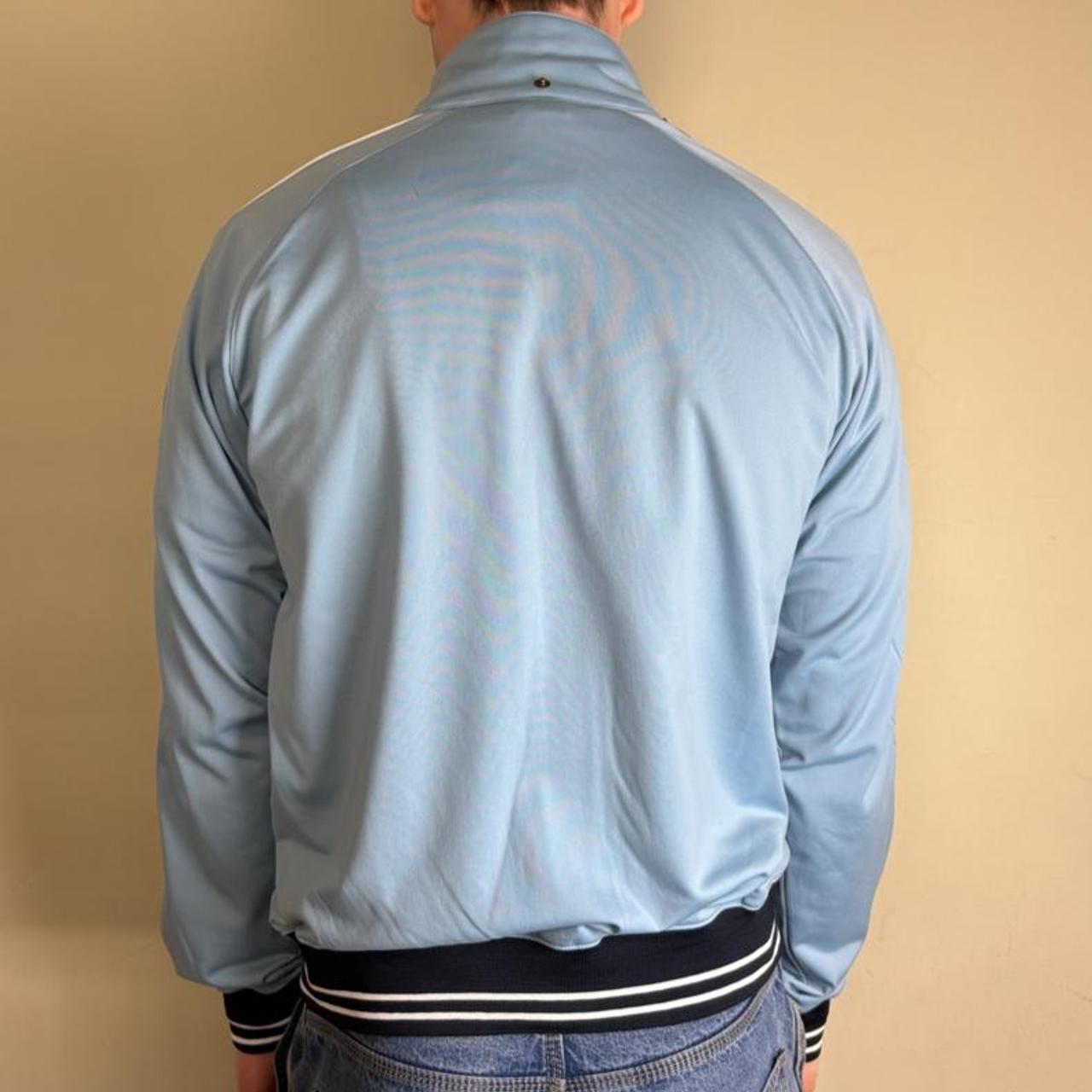 Vintage Nike Y2K Blue Track Jacket - M