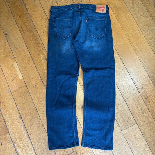 Vintage Levis 569 Baggy Blue Denim Jeans - 38