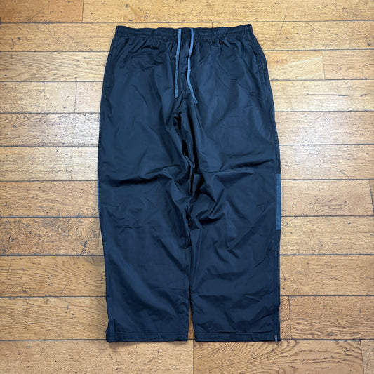 Vintage Starter Black Baggy Tracksuit Sweatpants Track Pants Bottoms - XXL