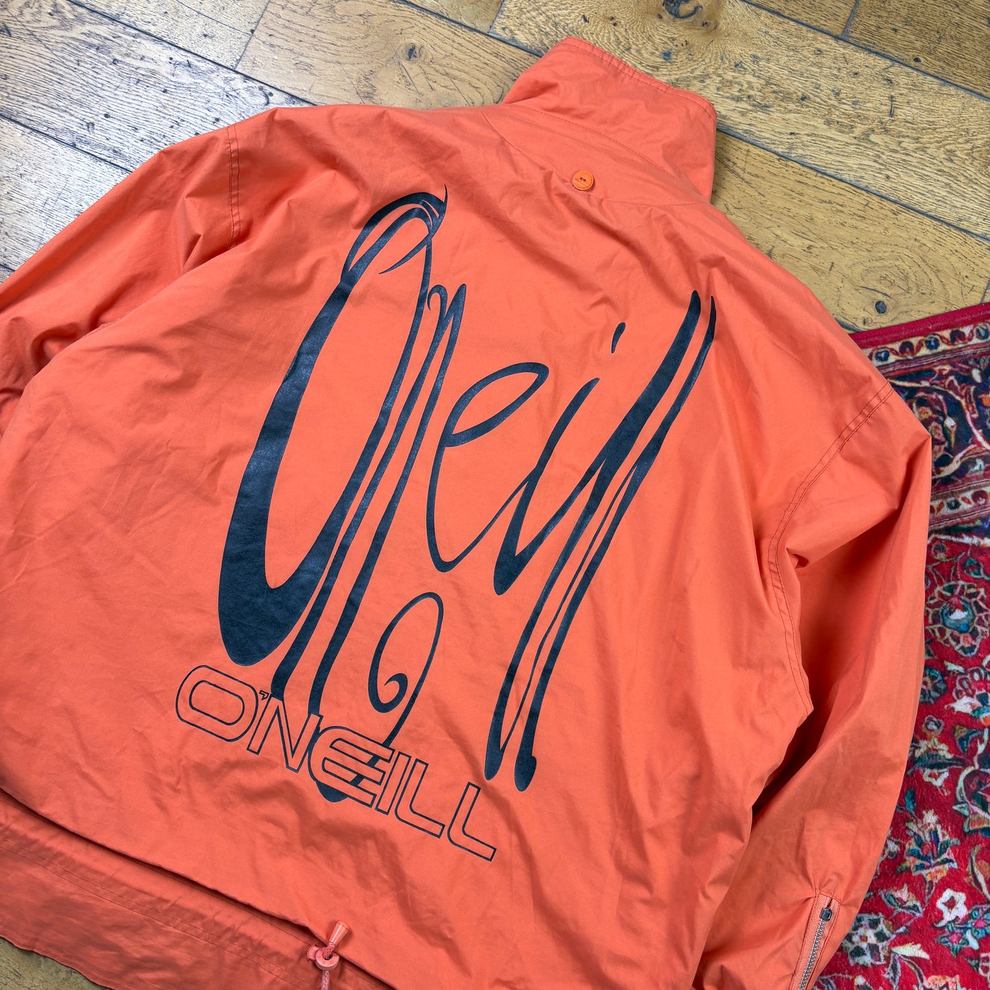 Vintage Oneill Orange Surfwear Parka Jacket - L