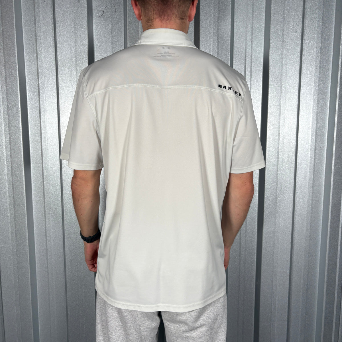 Oakley White Golf Polo T Shirt - XL