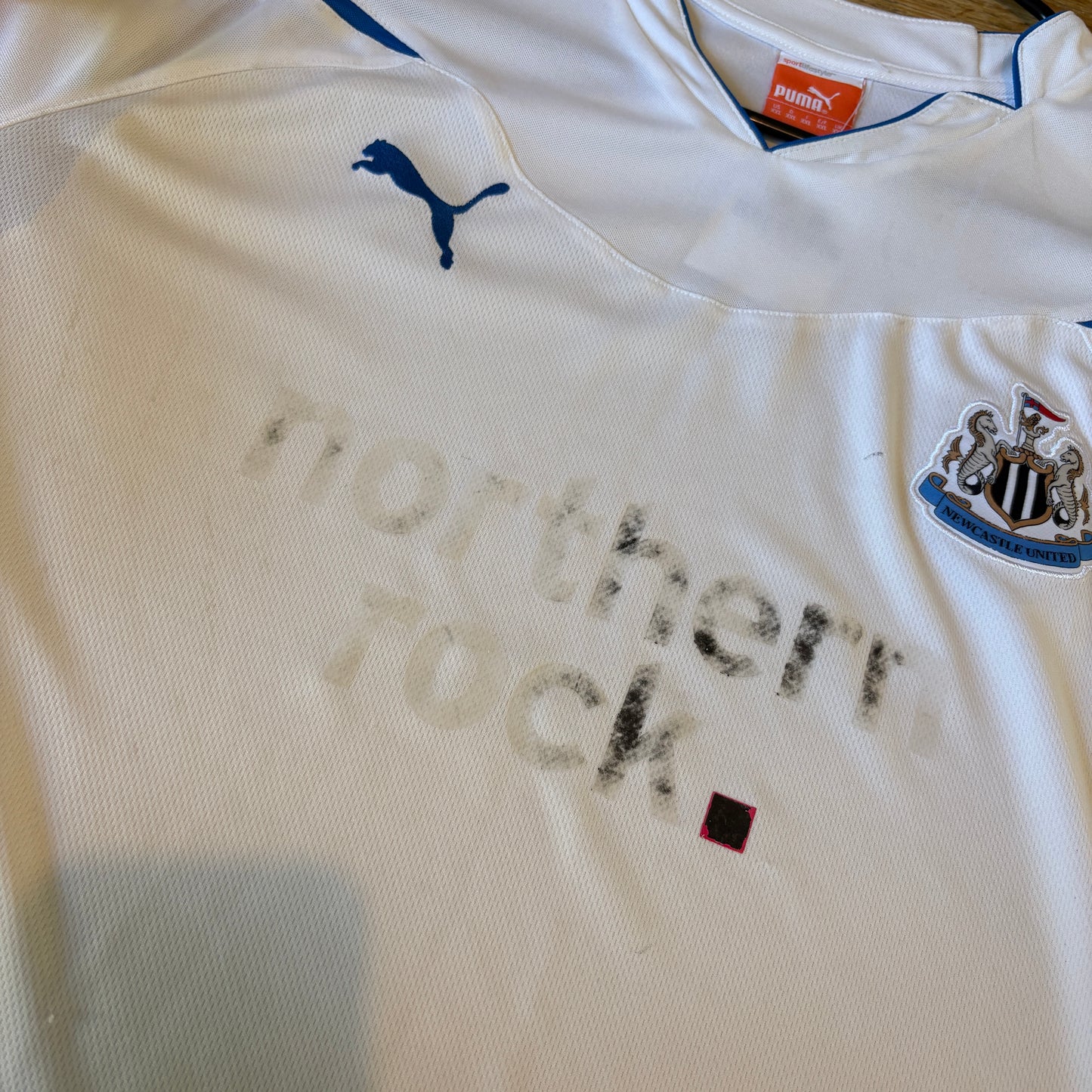 Vintage Newcastle United NUFC 10/11 White Football Shirt - 2XL