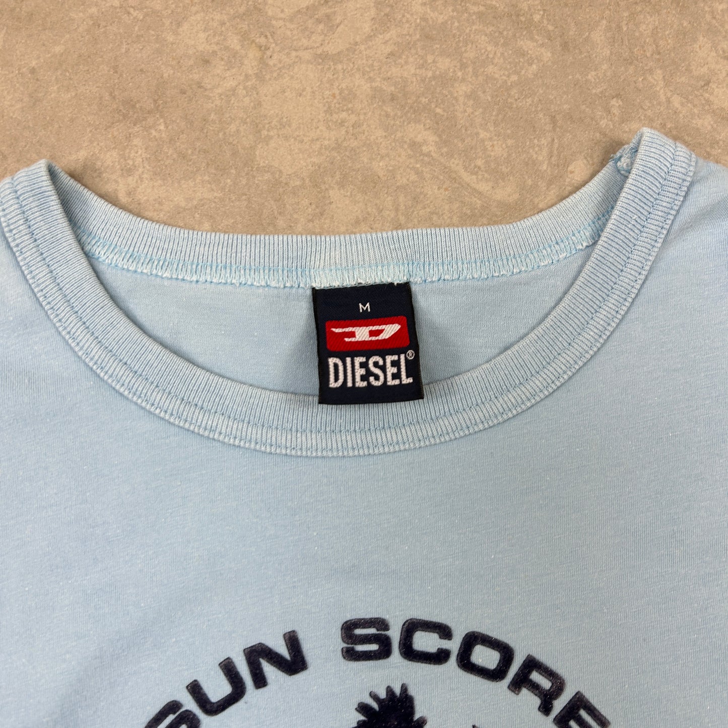 Vintage Diesel Surfwear Graphic T-shirt - S