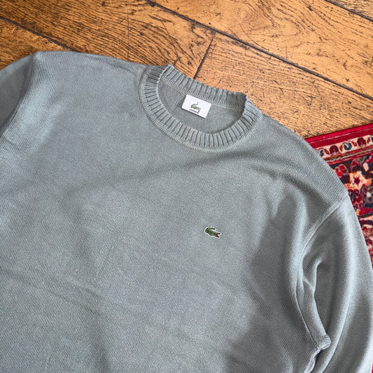 Vintage Lacoste Green Fisherman Knit Jumper - L