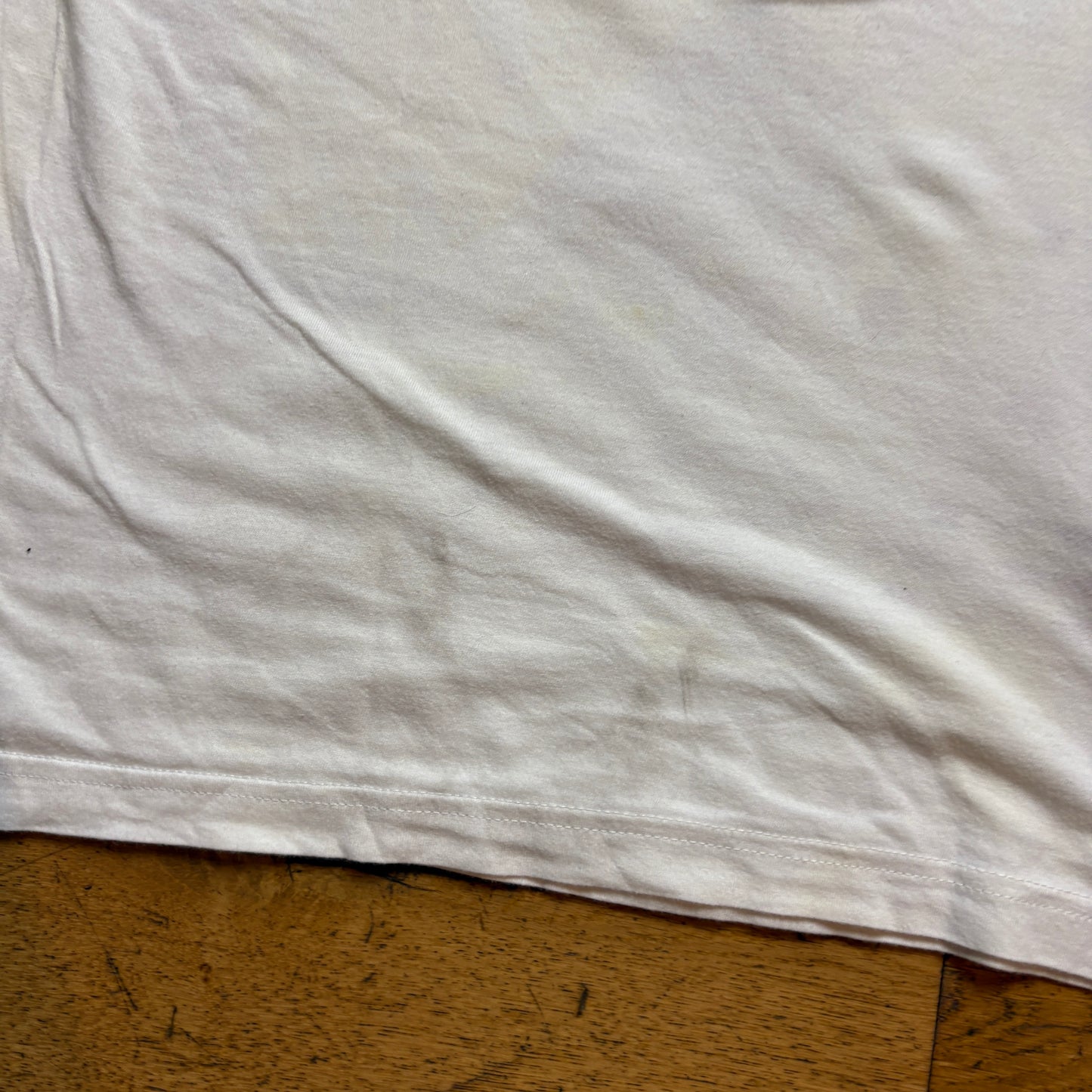 Vintage 90s Rum White Single Stitch Graphic T-Shirt - S