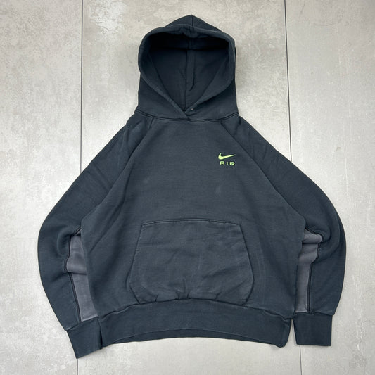 Vintage Nike Air Black Hoodie Sweatshirt - L