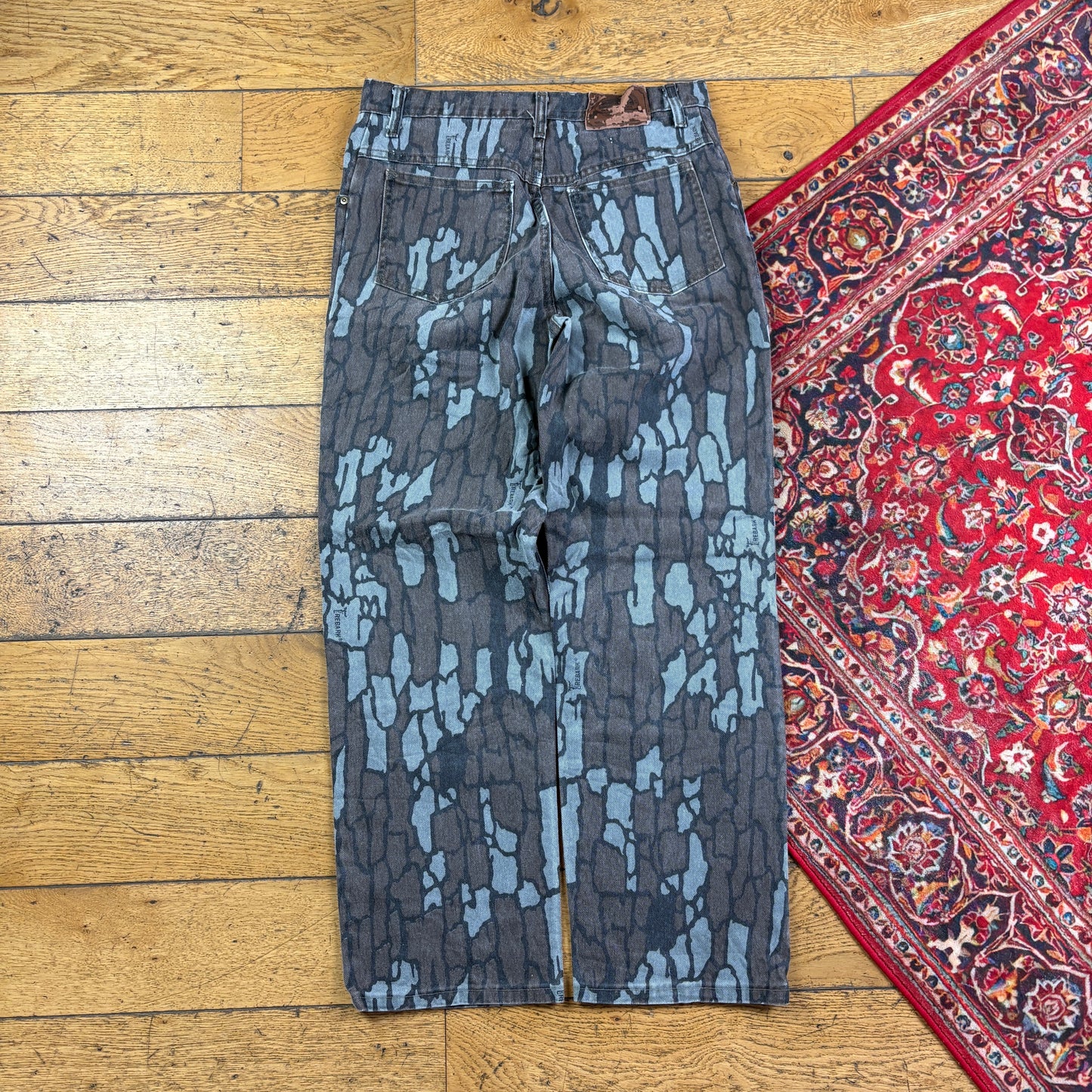 Vintage Real Tree Camo Brown Hunting Workwear Trousers - 32