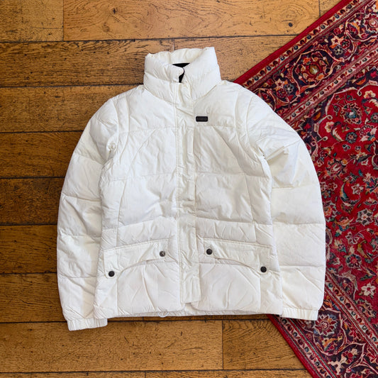 Vintage Oakley Y2K Womens White Puffer Jacket Coat - XS