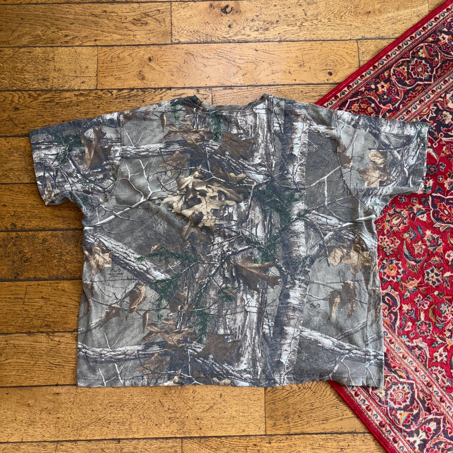 Vintage Realtree Camo Green Brown T-Shirt - 3XL