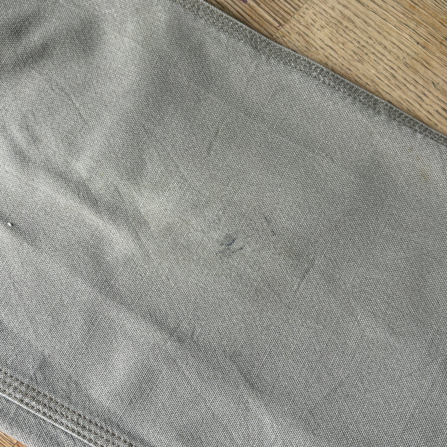 Vintage Carhartt Cream Brown Workwear Carpenter Baggy Trousers - 33R