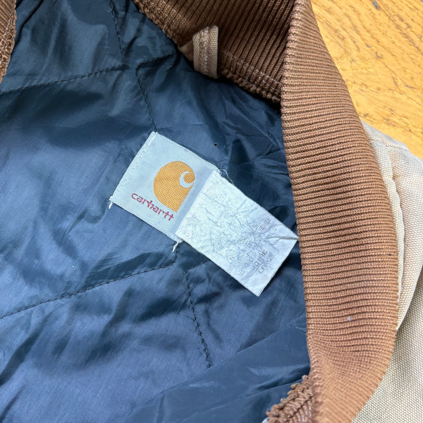 Vintage Carhartt Brown Gilet Vest Workwear Jacket - L