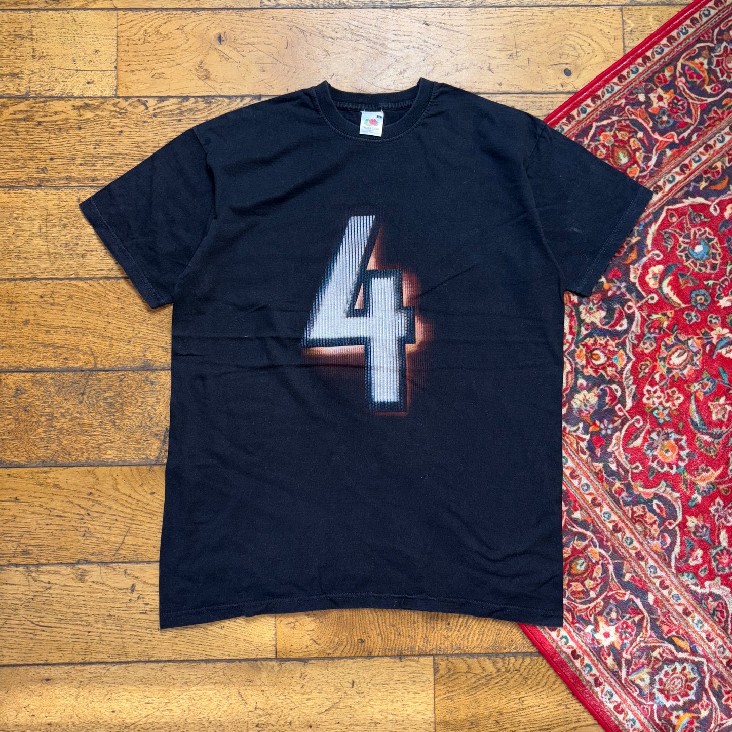 Vintage Battlefield 4 Dice Black Graphic T-Shirt - S