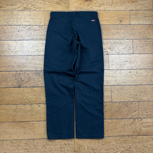 Vintage Dickies 874 Black Skate Trousers - 30