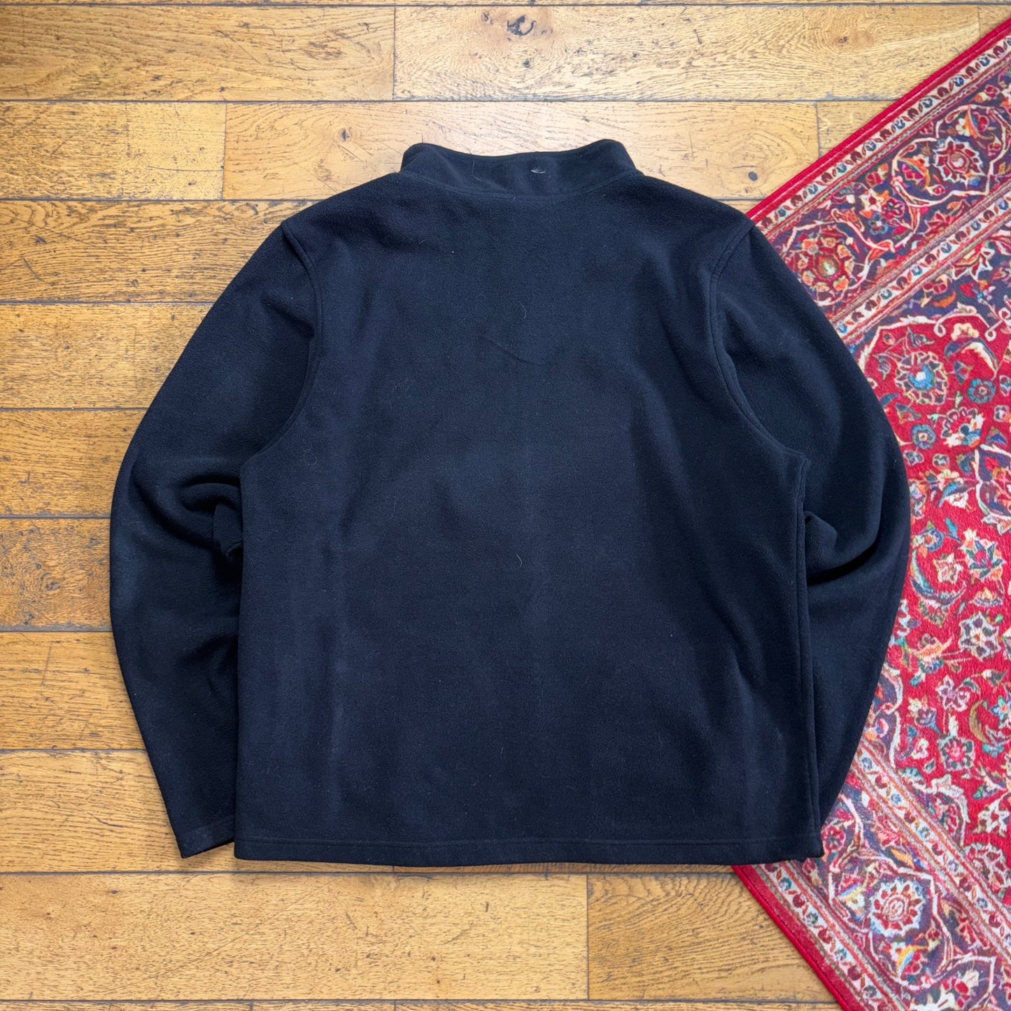 Vintage Guinness Black Embroidered Fleece Sweatshirt - 2XL