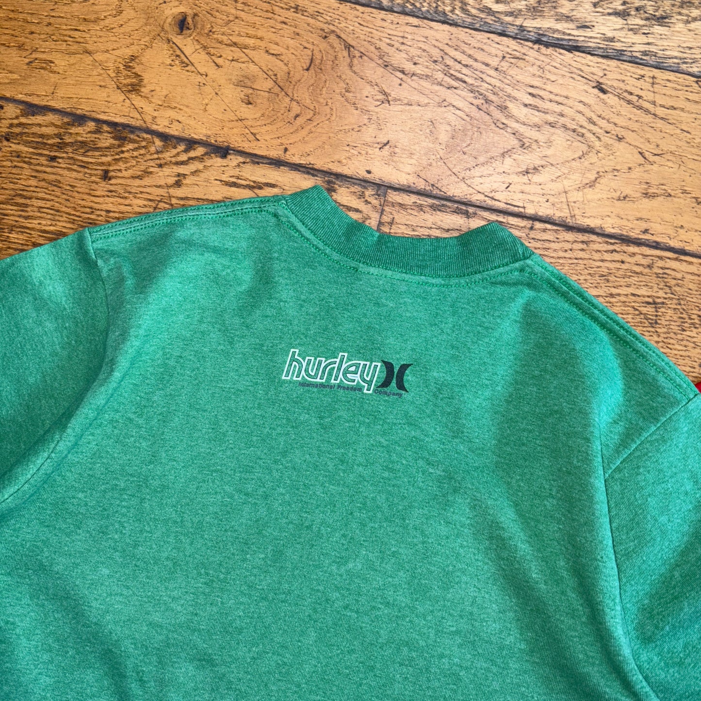 Vintage Hurley Green Surfwear Womens Graphic T-Shirt - XS