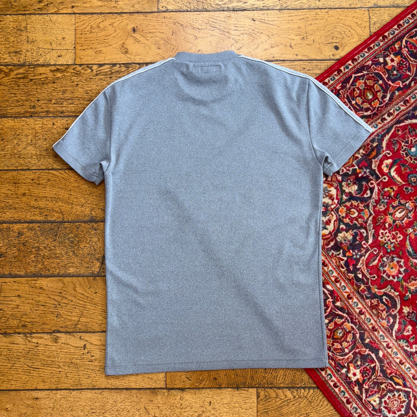 Vintage Energie Skate Grey Tonal Raglan T-Shirt - S