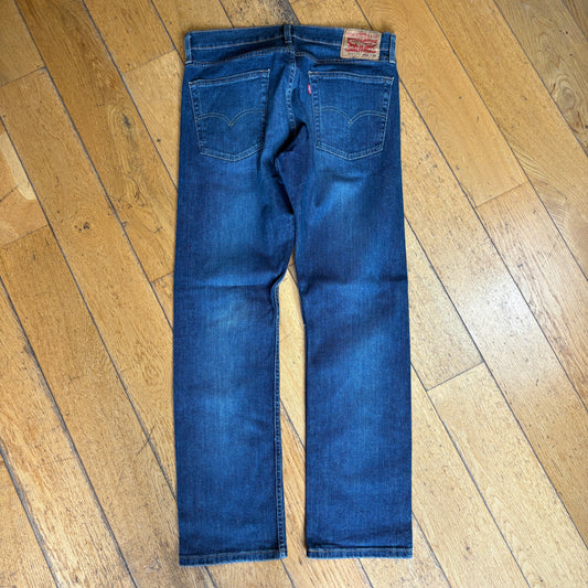 Vintage Levis 513 Straight Blue Denim Jeans - 32