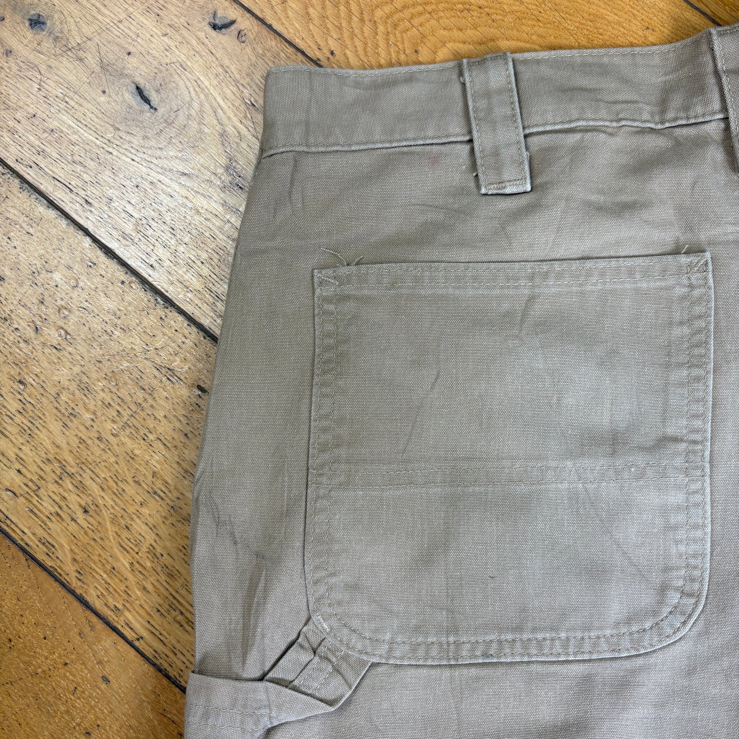 Vintage Carhartt Brown Workwear Baggy Carpenter Shorts - 34