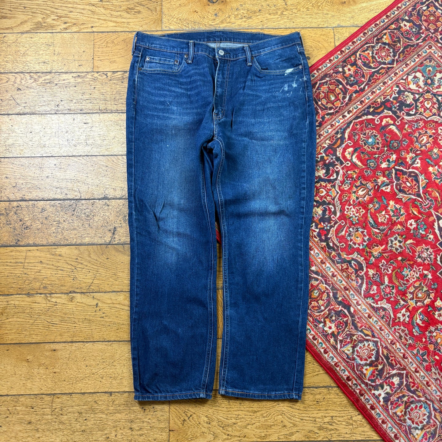 Vintage Levis 541 Straight Blue Denim Jeans - 38
