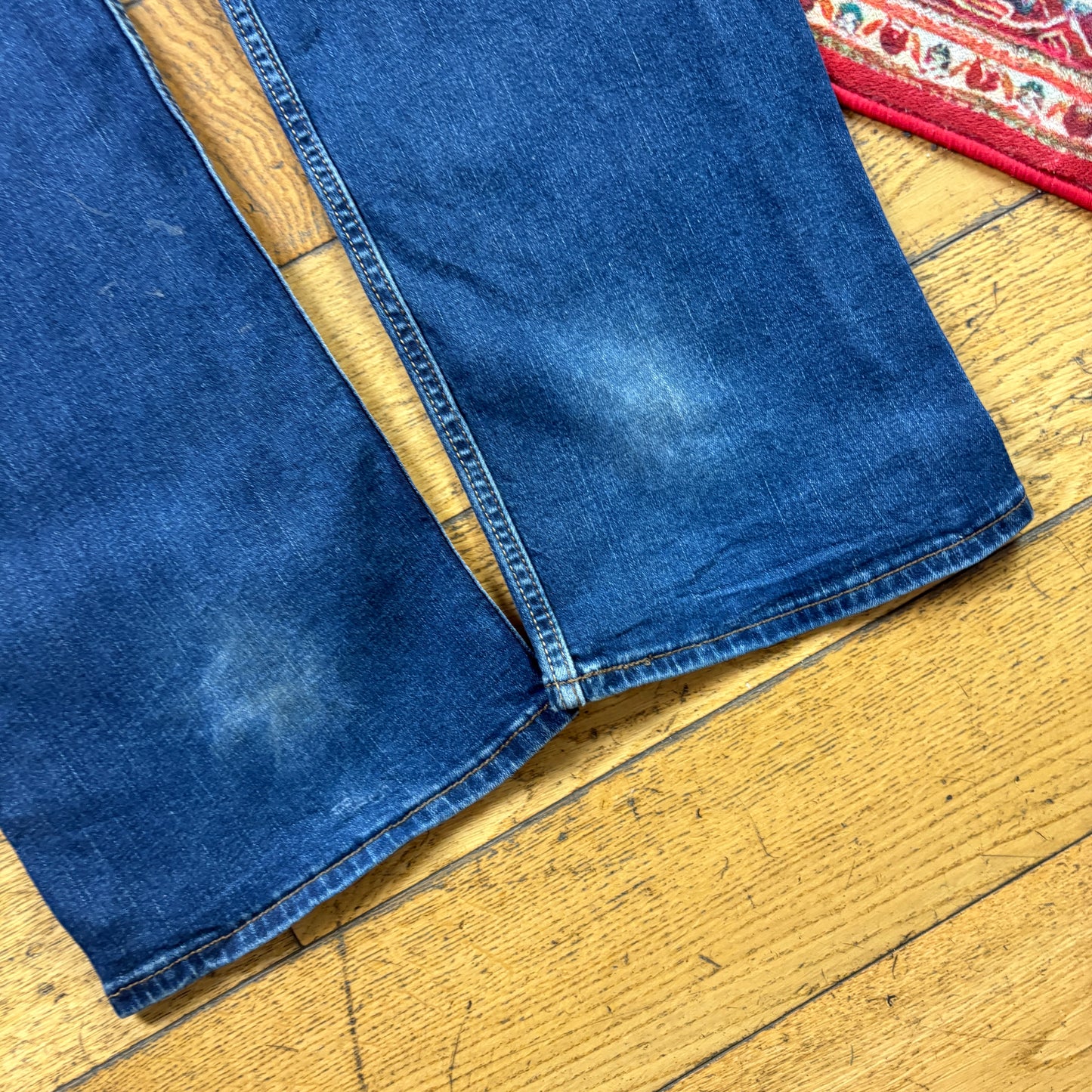 Vintage Levis Straight Blue Denim Jeans - 42