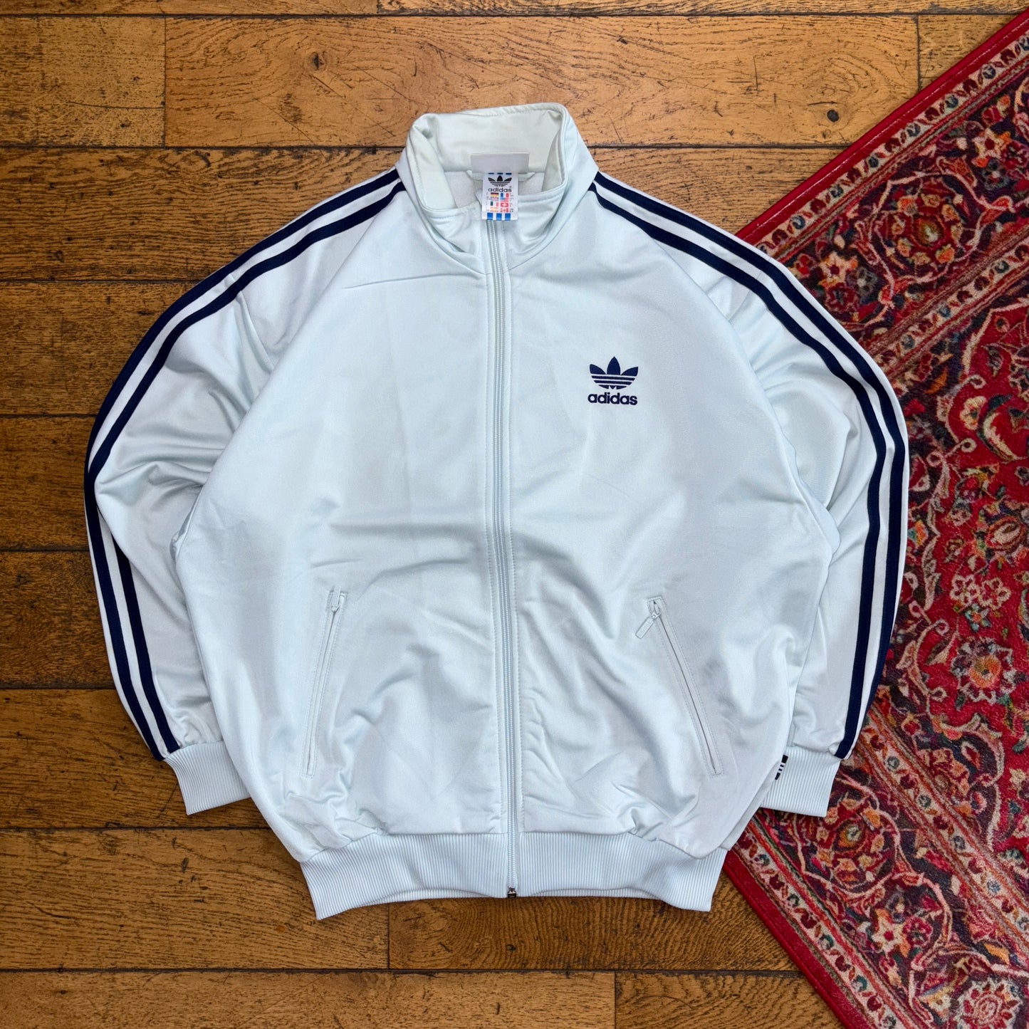 Vintage Adidas Blue 90s Tracksuit Track Jacket - M