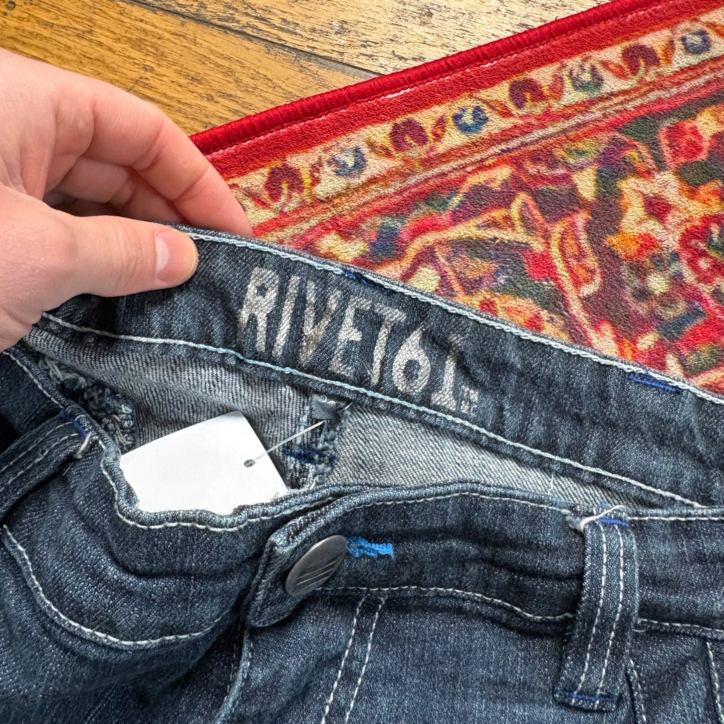 Vintage Blue Denim Shorts - 32