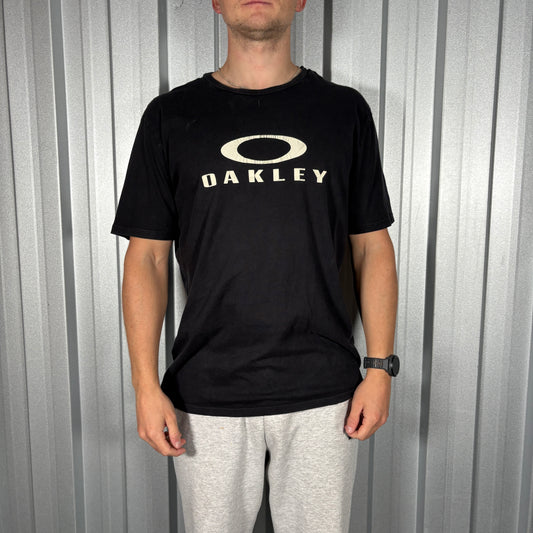 Oakley Black Graphic T Shirt - L