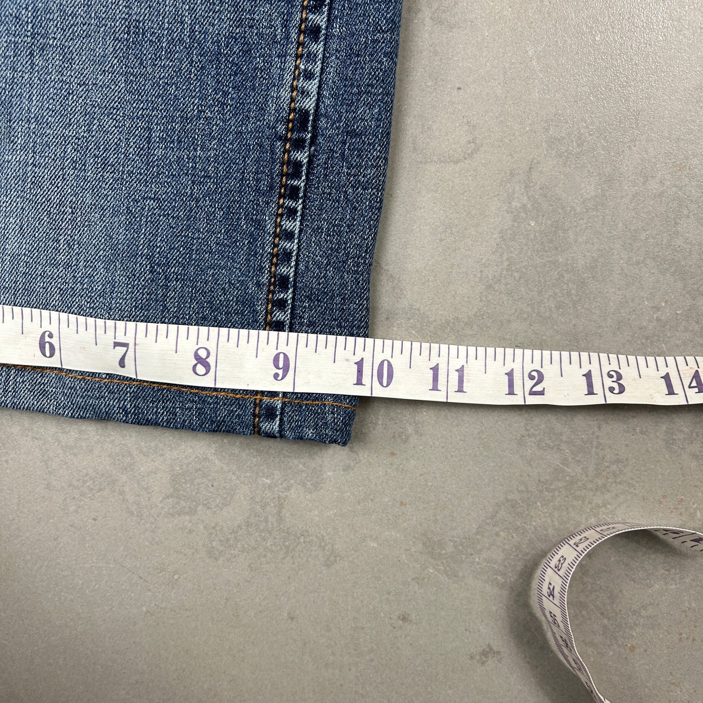 Vintage Wrangler Blue Denim Carpenter Shorts - 31