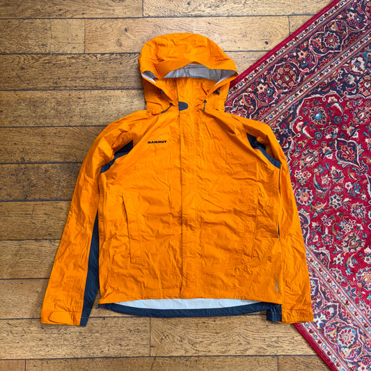 Vintage Mammut Hiking Waterproof Gorpcore Orange Jacket Coat - L