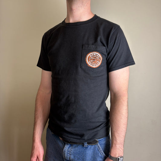 Vintage Harley Davidson Black Graphic T-Shirt - S