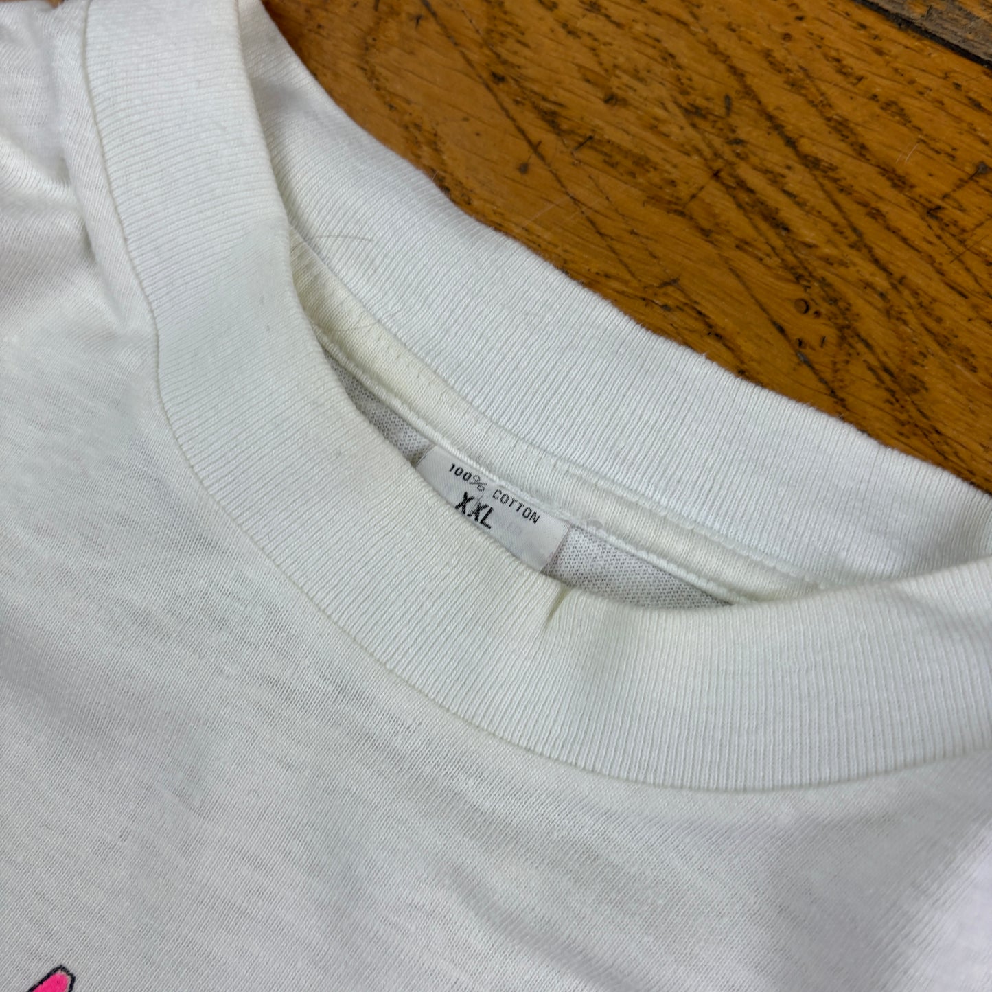 Vintage 90s Cuba White Single Stitch Graphic T-Shirt - XL