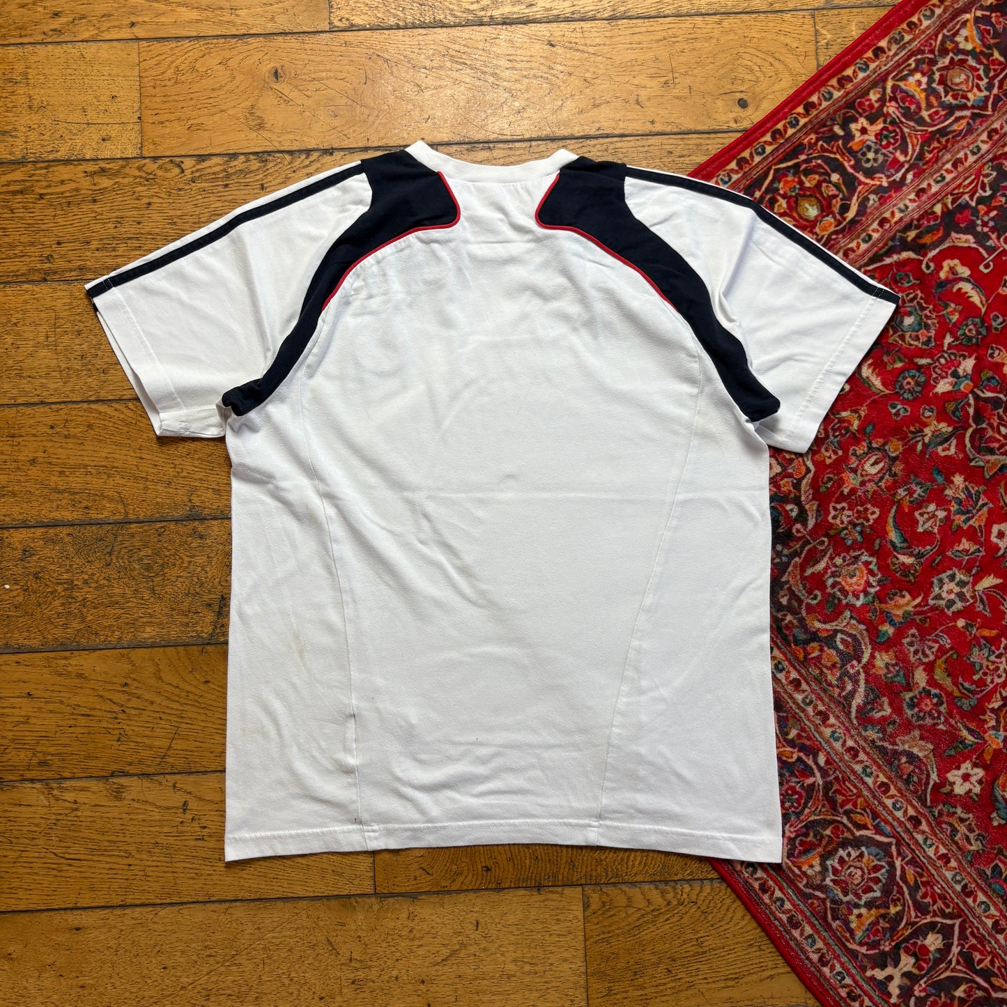 Vintage Bayern Music White Football T-Shirt - M