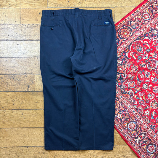 Vintage Dickies 874 Skate Black Trousers - 42