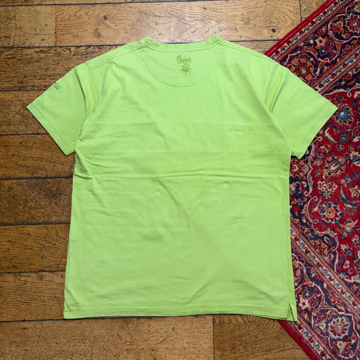 Vintage 90s Green Yacht Sailing Graphic T-Shirt - L