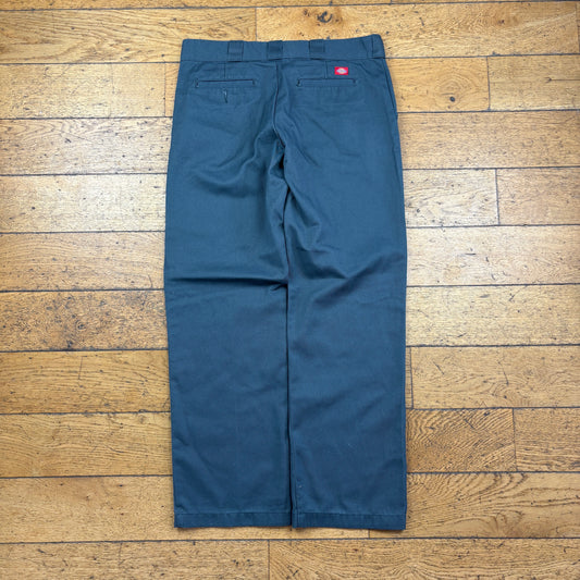 Vintage Dickies 874 Grey Baggy Skate Trousers - 34